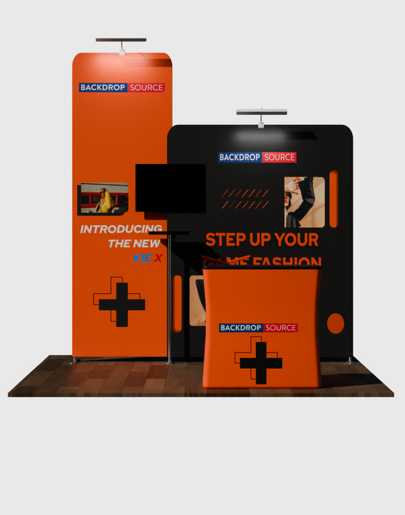 Draagbare tentoonstellingsdisplay 3m x 3m - Model 13