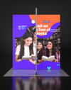 Opvouwbare SEG-tentoonstellingsdisplay met achtergrondverlichting - Model 8
