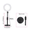 9 inch 15W mini-tafellamp met LED-selfie-ring