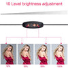 9 inch 15W mini-tafellamp met LED-selfie-ring