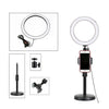 9 inch 15W mini-tafellamp met LED-selfie-ring