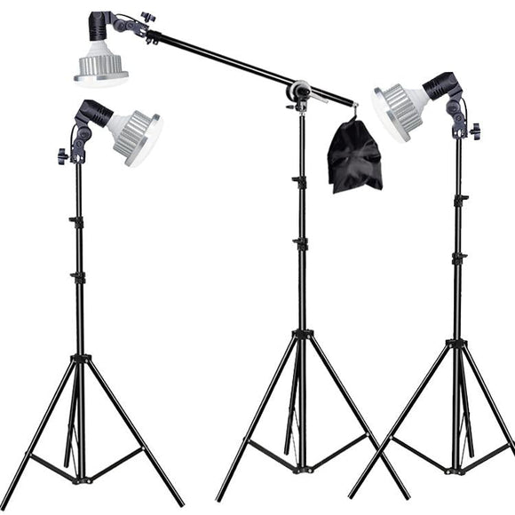 3-kops continue LED BiColor 1250W beginnersverlichtingsset