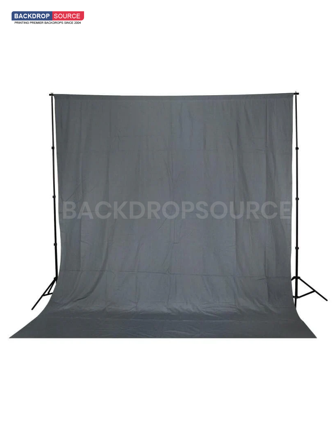 Heavy Duty Pure Muslin Fotografie Achtergrond - Grijs