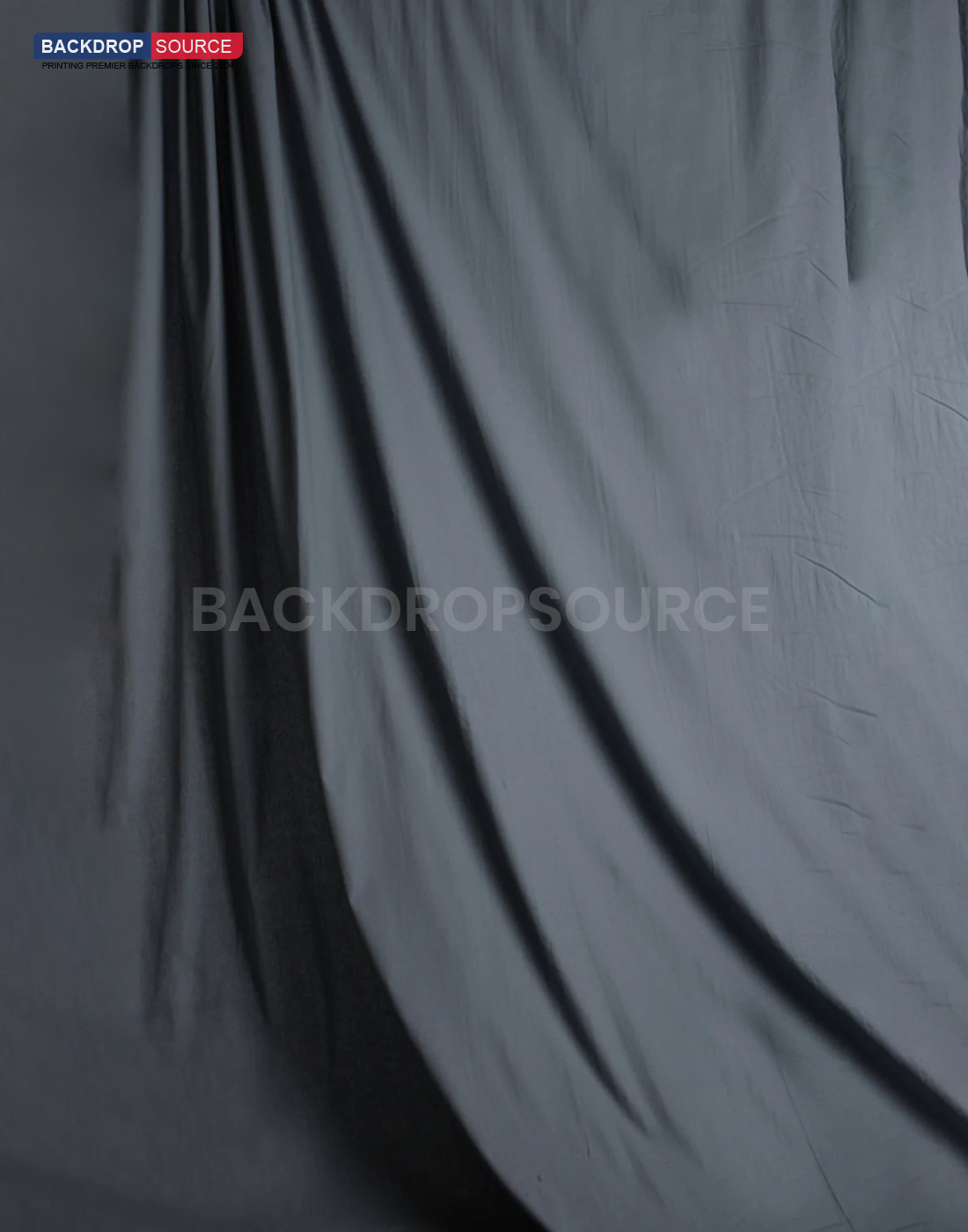 Heavy Duty Pure Muslin Fotografie Achtergrond - Grijs