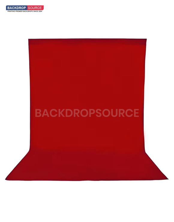 Heavy Duty Pure Muslin Fotografie Achtergrond - Rood