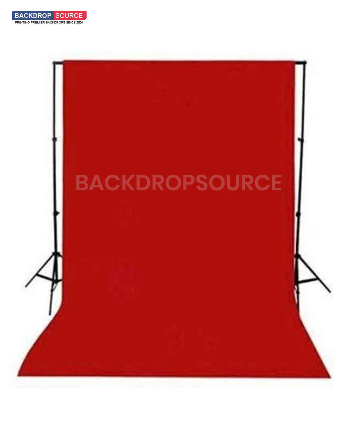Heavy Duty Pure Muslin Fotografie Achtergrond - Rood