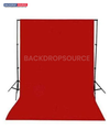 Heavy Duty Pure Muslin Fotografie Achtergrond - Rood