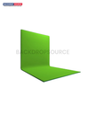 L-vormige Chroma Key-achtergrond
