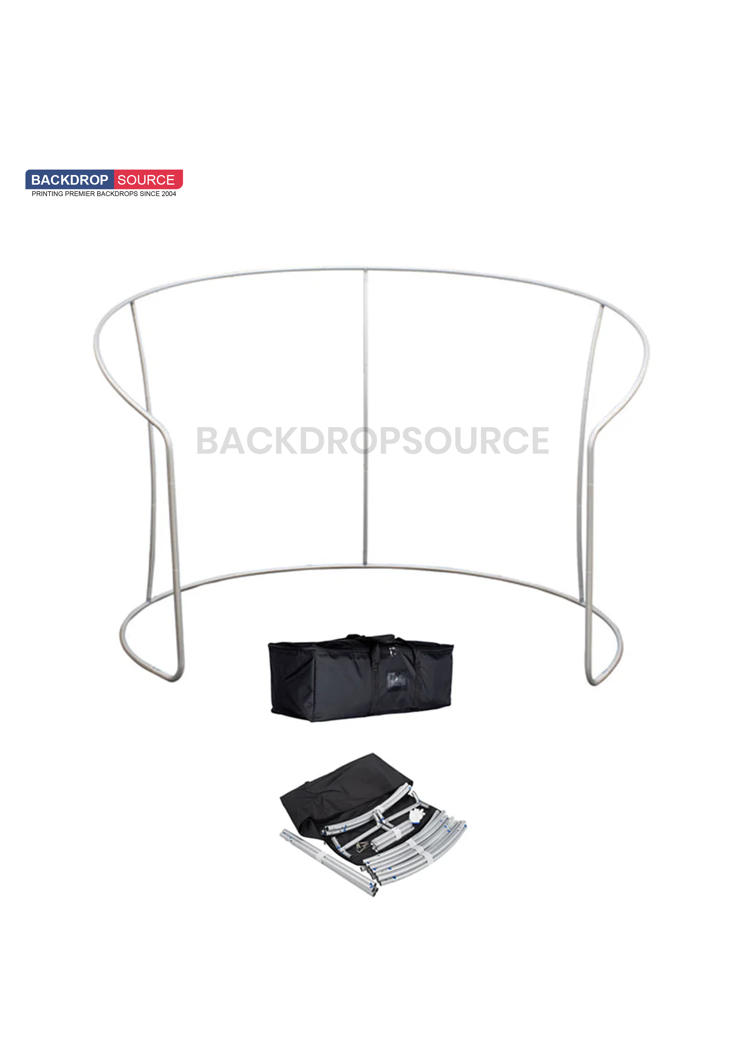 Vergaderpod stoffen display