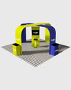 Modulaire standbouwpakketten 6m x 6m - Model 05
