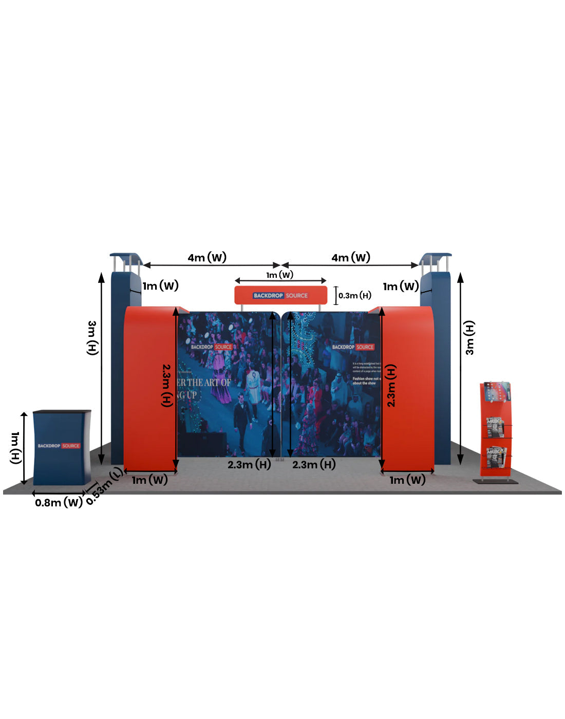 Modulaire standbouwpakketten 6m x 6m - Model 04