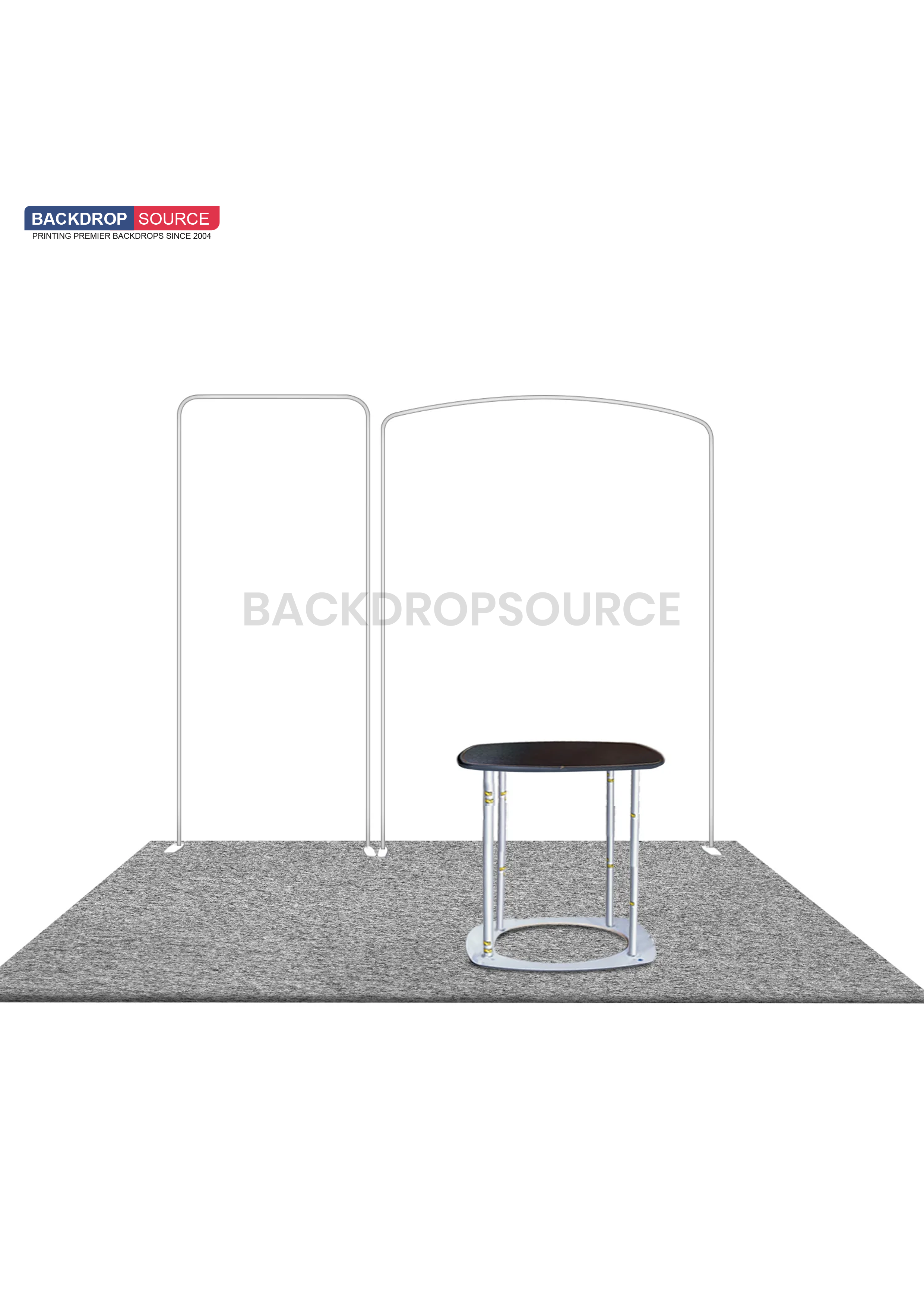Modulaire tentoonstellingskit voor 3m brede stands