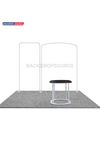 Modulaire tentoonstellingskit voor 3m brede stands