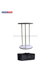 Ovale stoffen displaybalie (voor podium- en standtentoonstellingen)