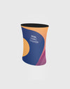 Ovale stoffen displaybalie (voor podium- en standtentoonstellingen)