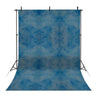Apex Blue Crushed Photo Fashion Muslin Achtergrond