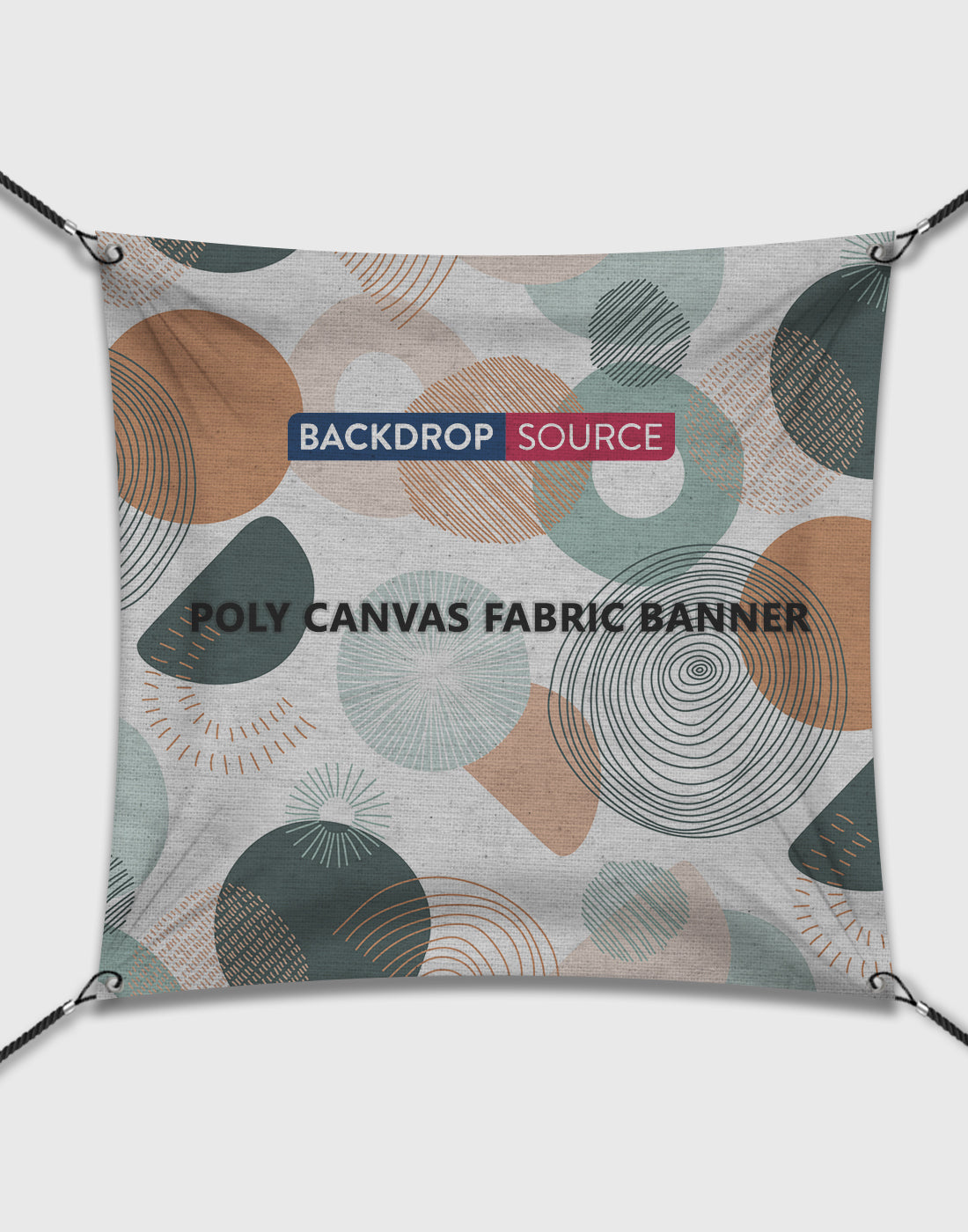 Poly Canvas Stoffen Banner Bedrukking