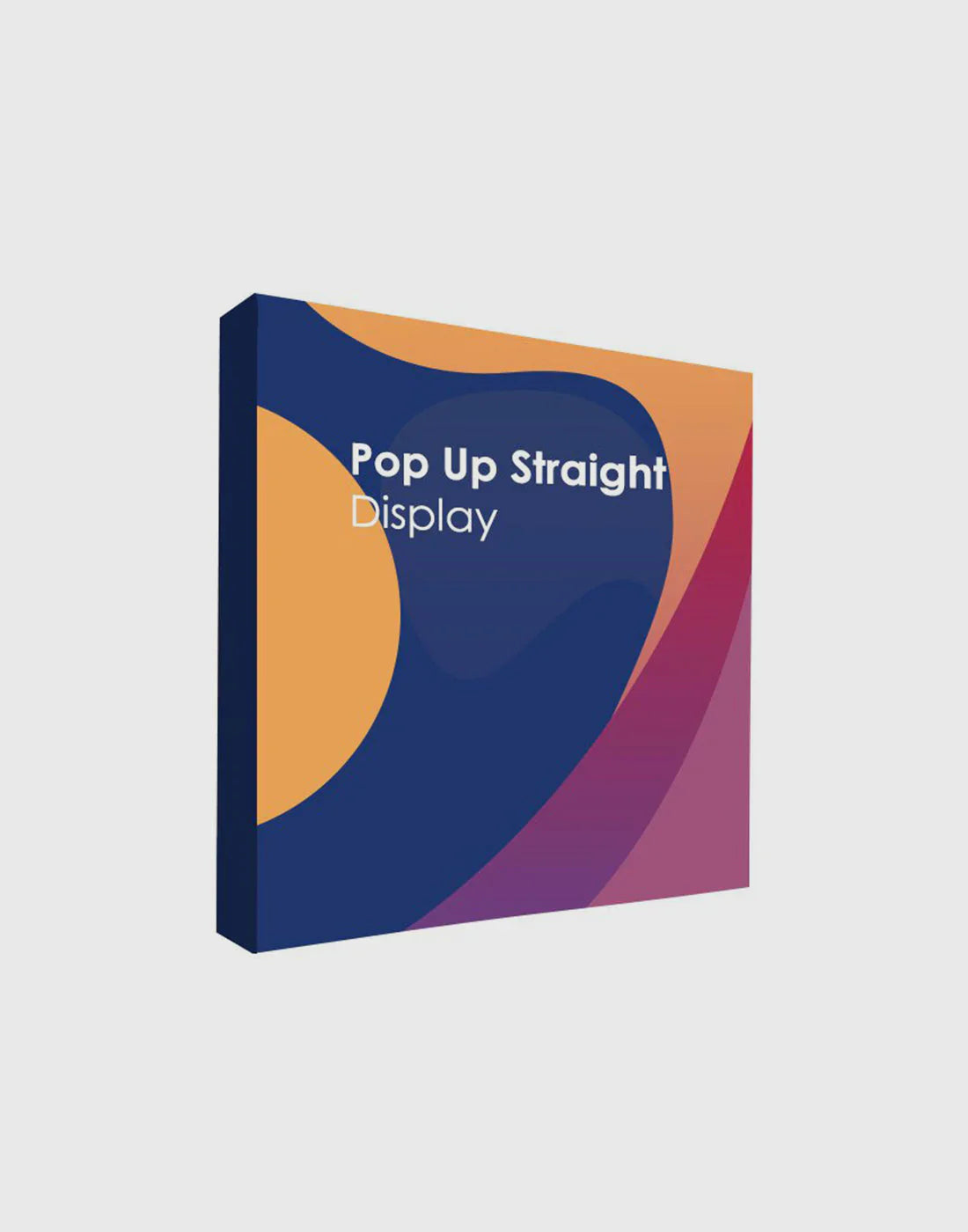 Stoffen Pop Up Rechte Display voor alle tentoonstellingen
