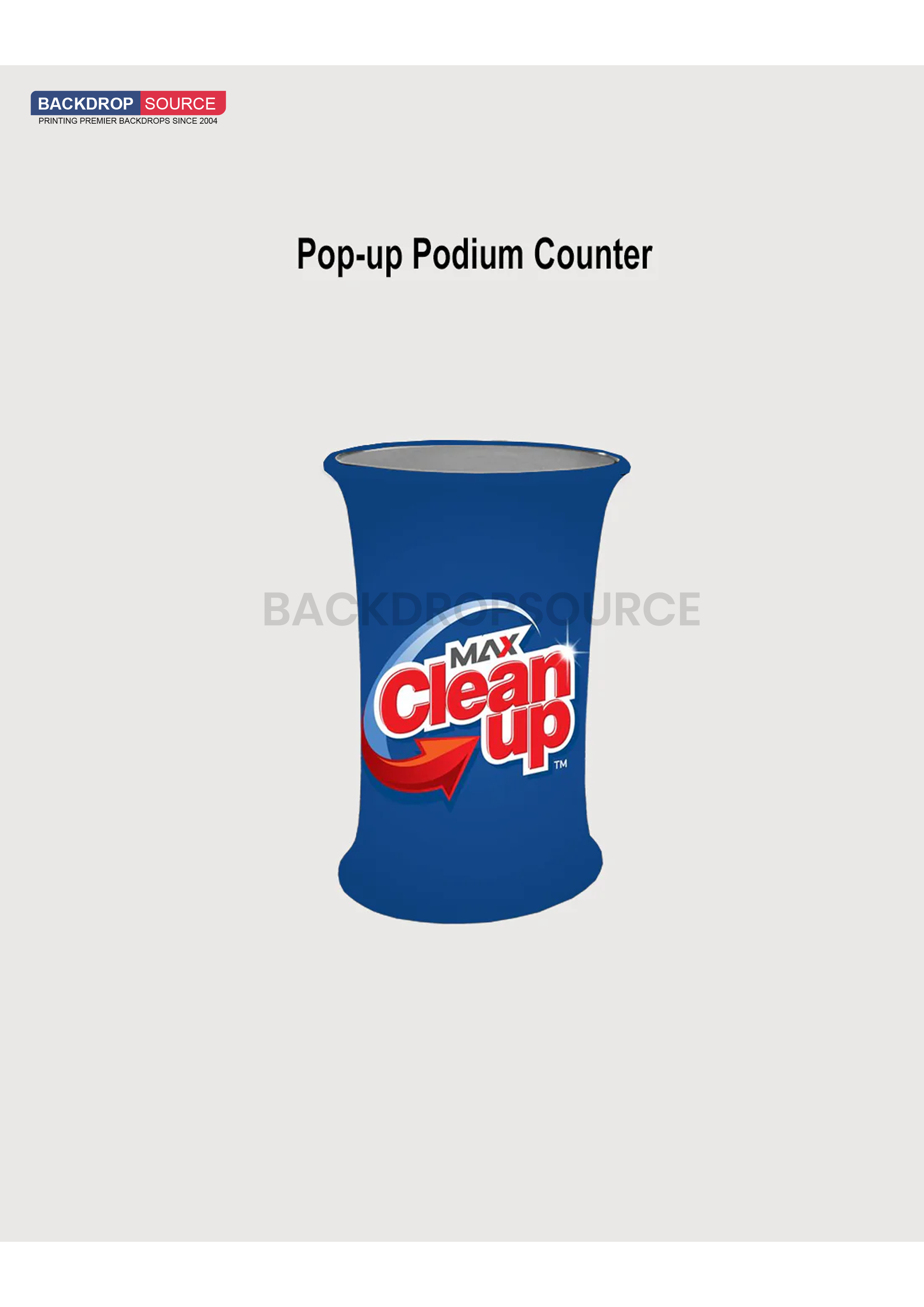 Pop-up podiumbalie