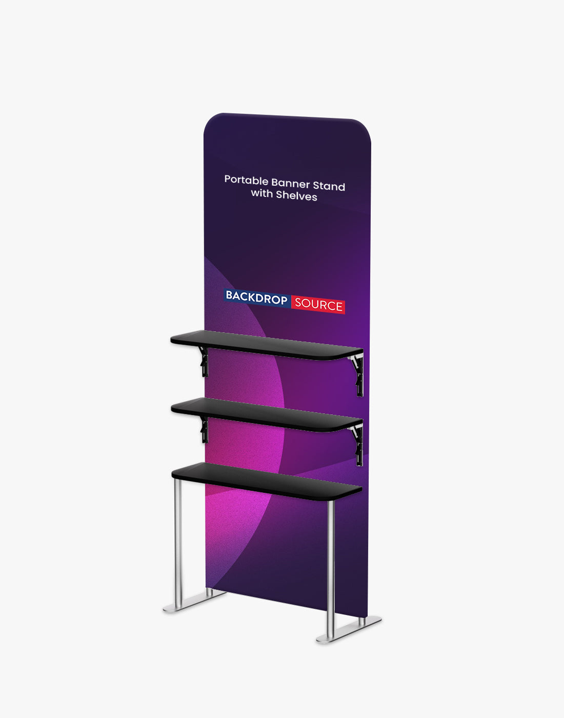 Draagbare stoffen displayplanken