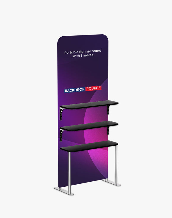 Draagbare stoffen displayplanken
