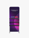 Draagbare stoffen displayplanken