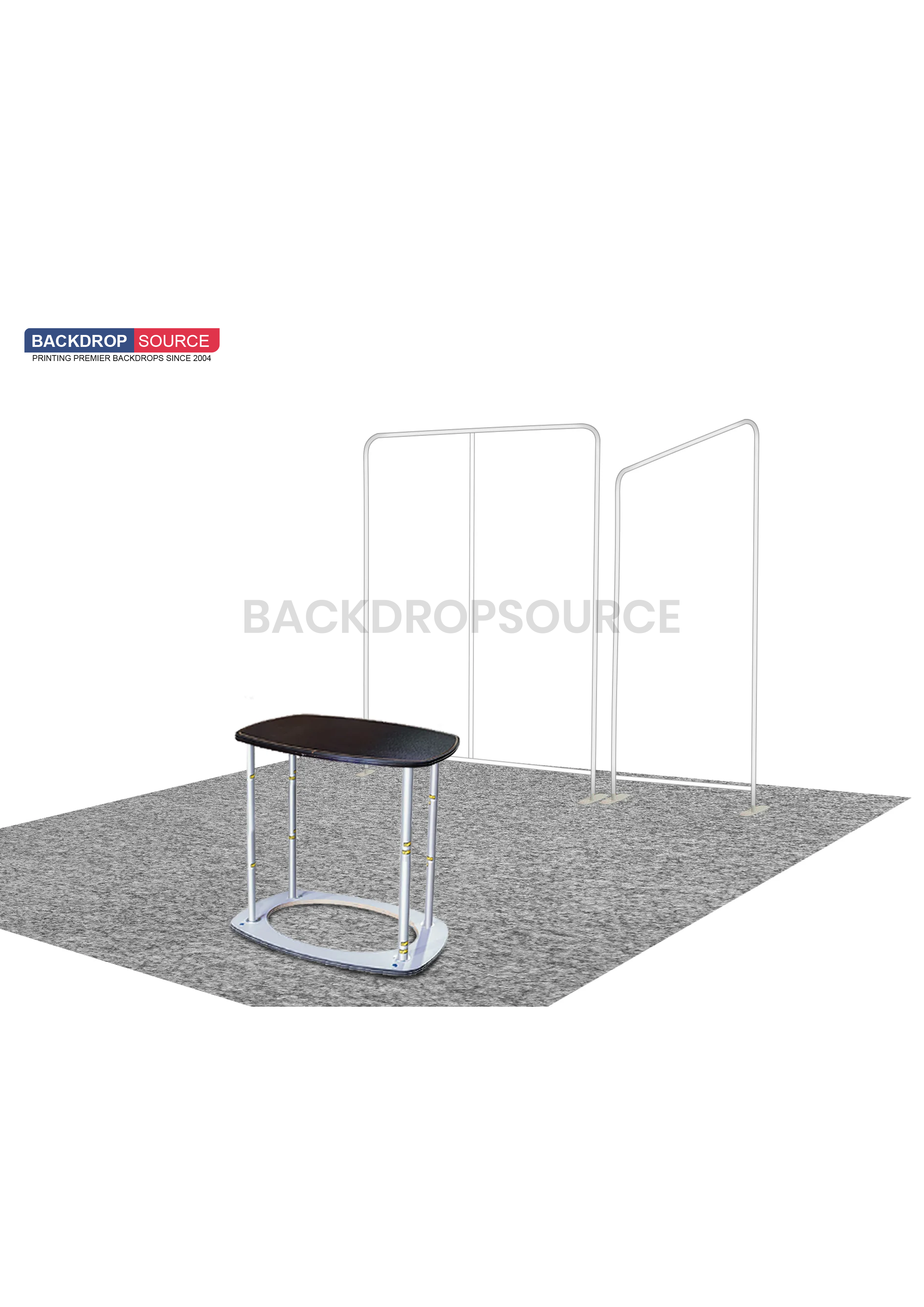 Draagbare tentoonstellingsdisplay 3m x 3m - Model 3