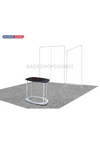 Draagbare tentoonstellingsdisplay 3m x 3m - Model 3