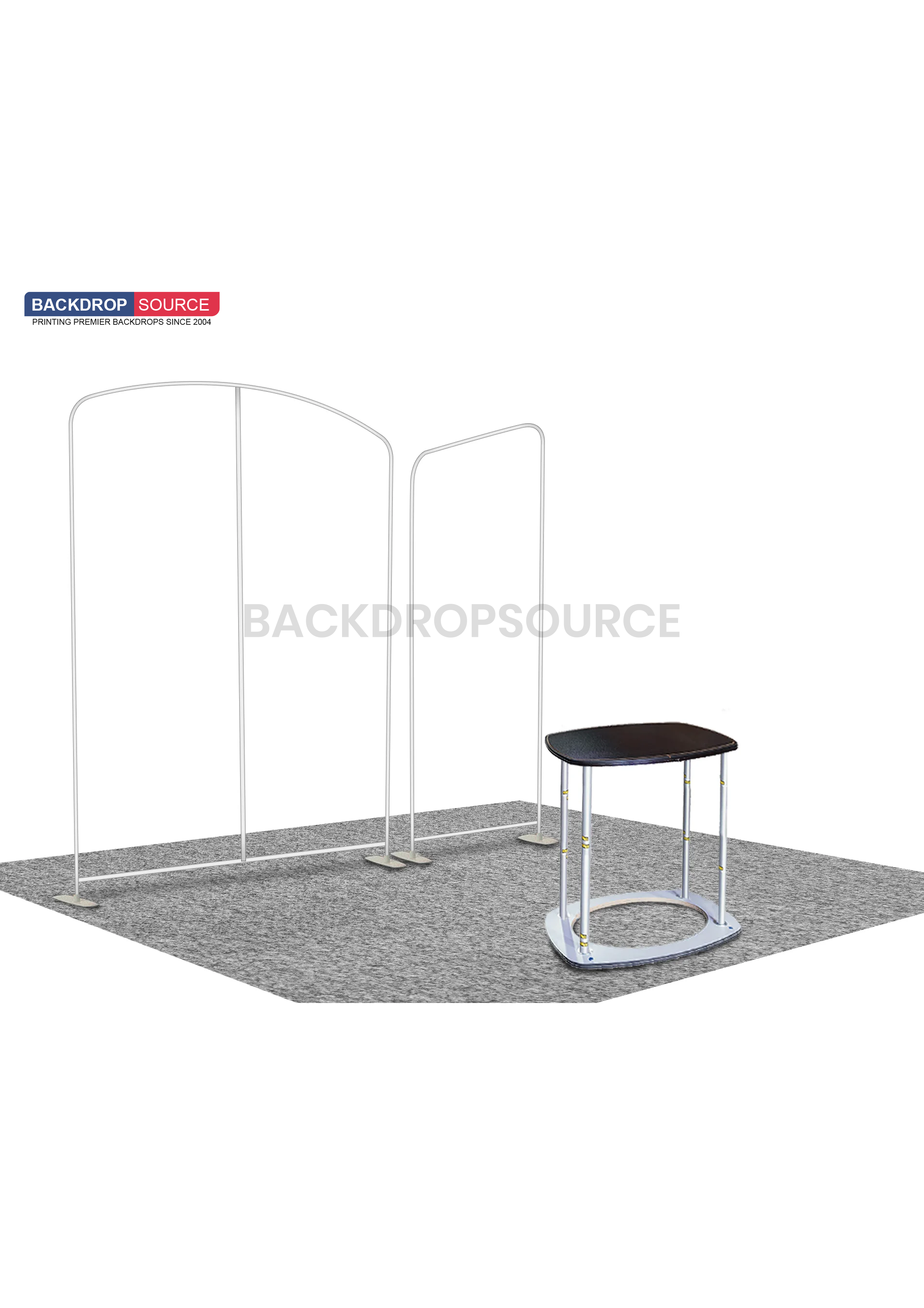 Draagbare tentoonstellingsdisplay 3m x 3m - Model 5