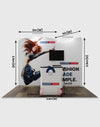 Draagbare tentoonstellingsdisplay 3m x 3m - Model 5