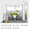 Modulaire U-vormige tentoonstellingsset voor 3m brede stands