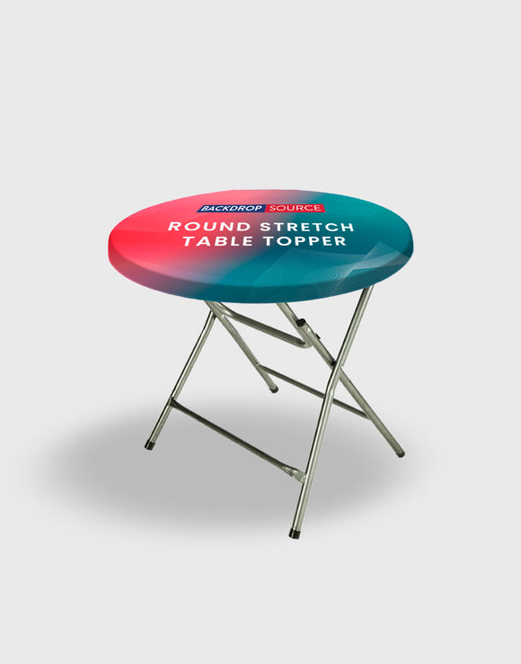 Ronde stretch tafeltopper