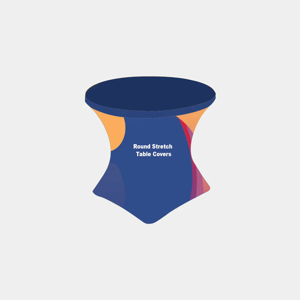 Ronde stretch tafelhoezen