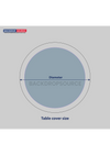 Ronde stretch tafeltopper