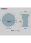 Ronde stretch tafelhoezen