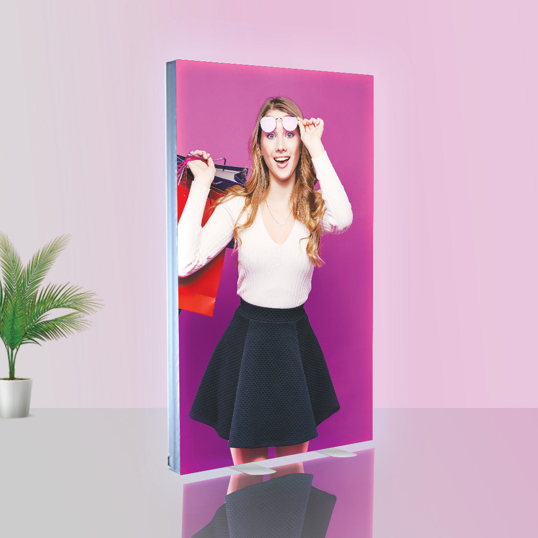 SEG Frameloze stoffen LED-lichtbakdisplay - 1,2 m B x 2 m H