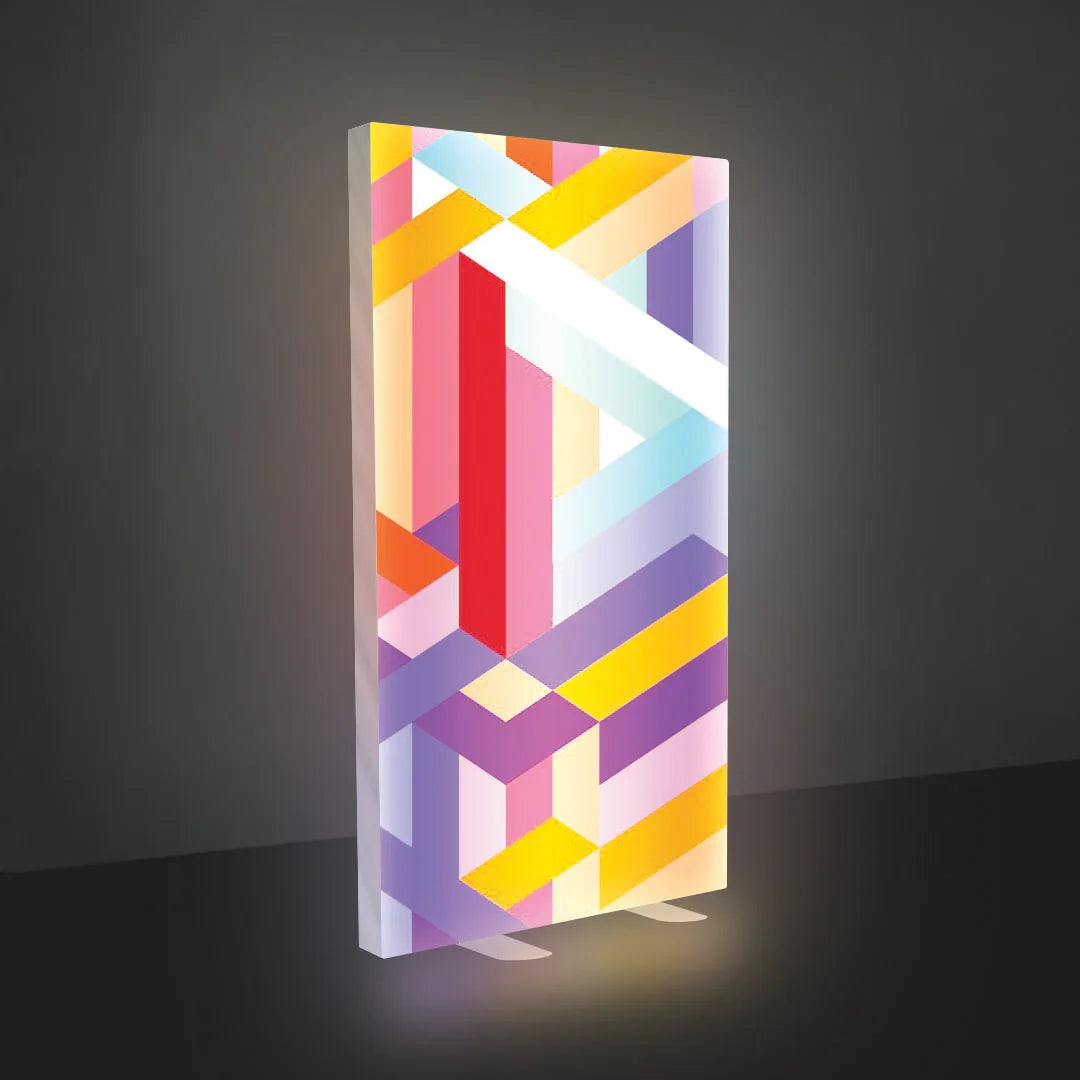 SEG Frameloze stoffen LED-lichtbakdisplay - 1 m B x 2 m H