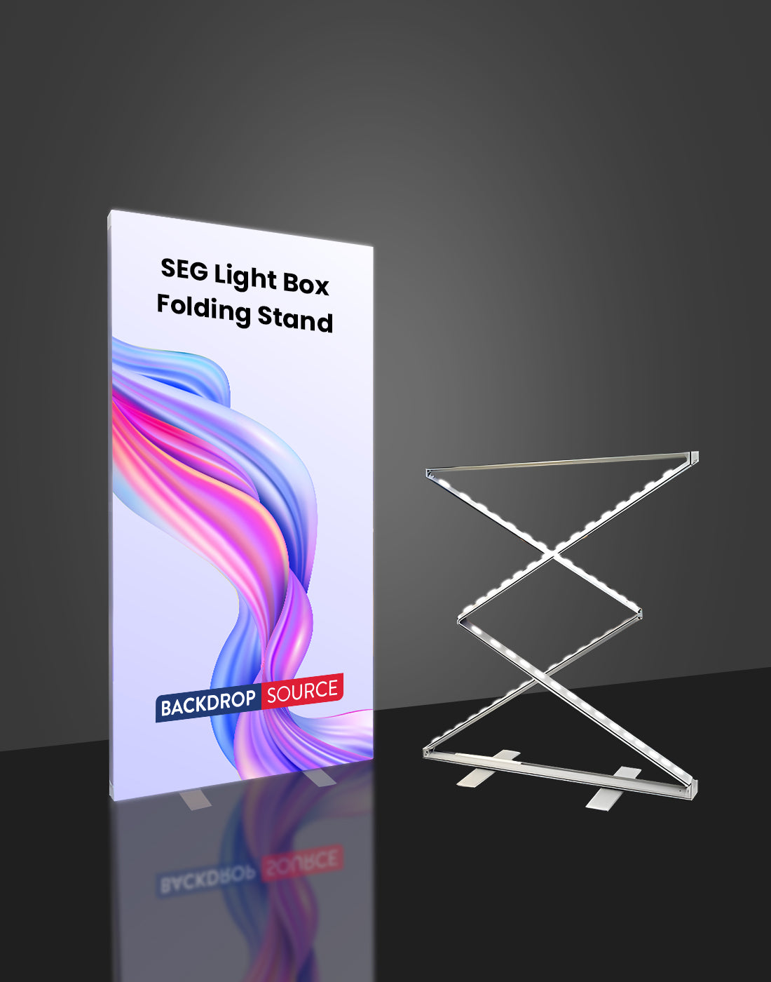SEG Light Box Opvouwbare Standaard