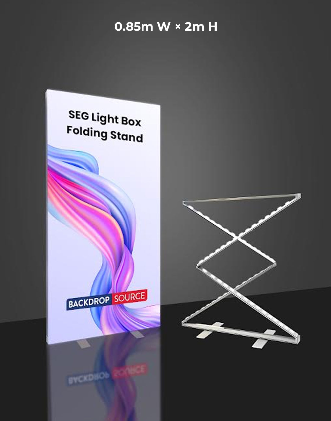 SEG Light Box Opvouwbare Standaard