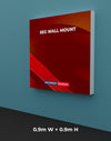 Wandgemonteerde SEG Fabric-display