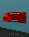 Wandgemonteerde SEG Fabric-display