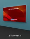 Wandgemonteerde SEG Fabric-display