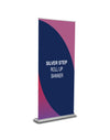 Zilveren Step Roll Up Banner