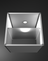 SEG Popup - Interne vitrine met verzonken LED-ring