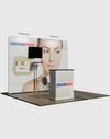 Draagbare tentoonstellingsdisplay 3m x 3m - Model 1
