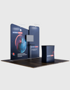 Draagbare tentoonstellingsdisplay 3m x 3m - Model 7