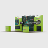 Draagbare tentoonstellingsdisplay 6m x 3m - Model 6