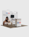 Draagbare tentoonstellingsdisplay 3m x 3m - Model 3