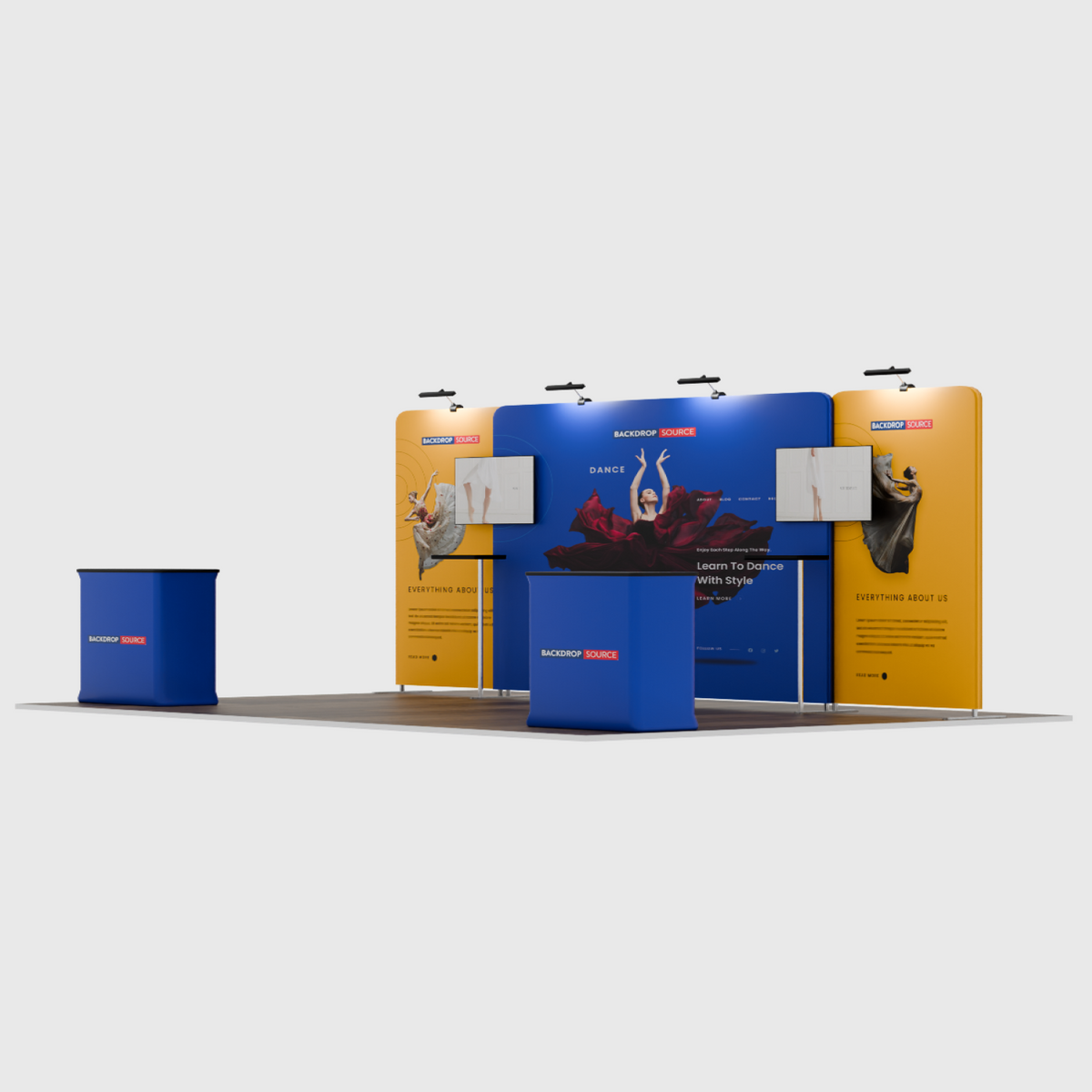 6m Portable Display for Business Promotions – Backdropsource NL