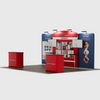 Draagbare tentoonstellingsdisplay 6m x 3m - Model 7